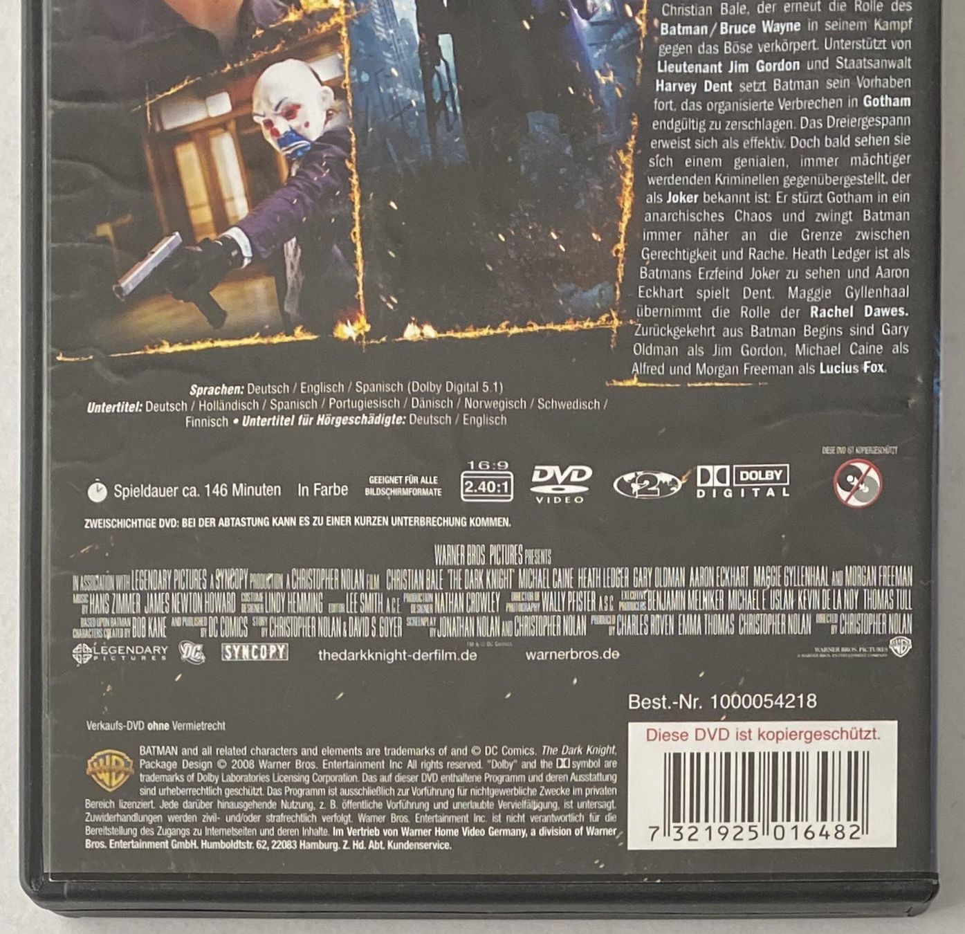 Tutti i DVDs: The Dark Knight – Usato da Flums venduto da Asquillo 3