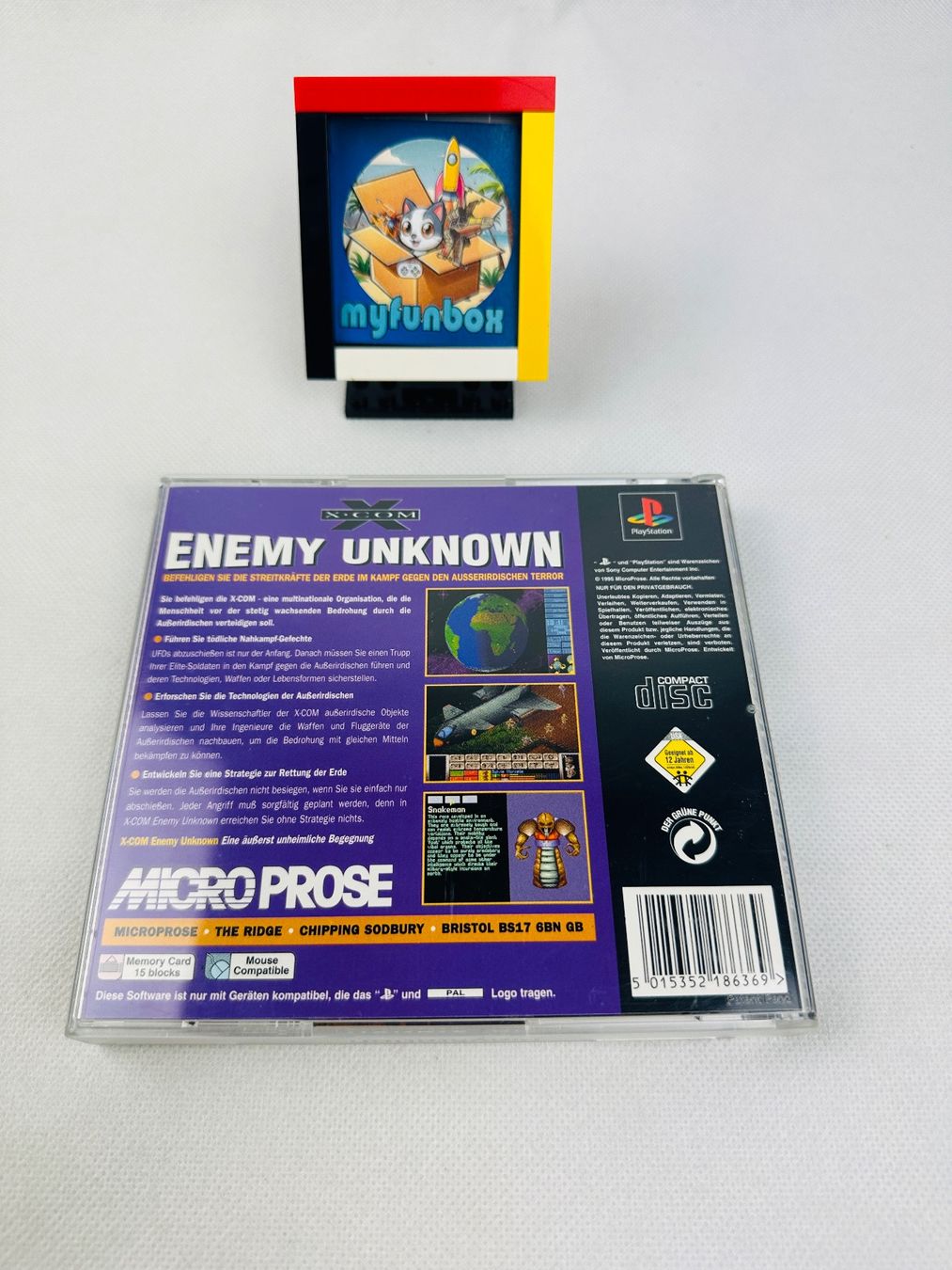 Spiele: Playstation 1 PSX  PS1 X-Com Enemy Unknown CIB Multilingual – Gebraucht aus Kappel SO von MyFunBox 1