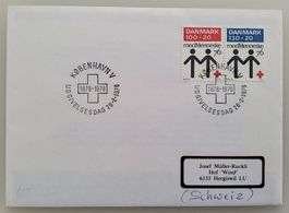 Dänemark Rotes Kreuz 1976, FDC