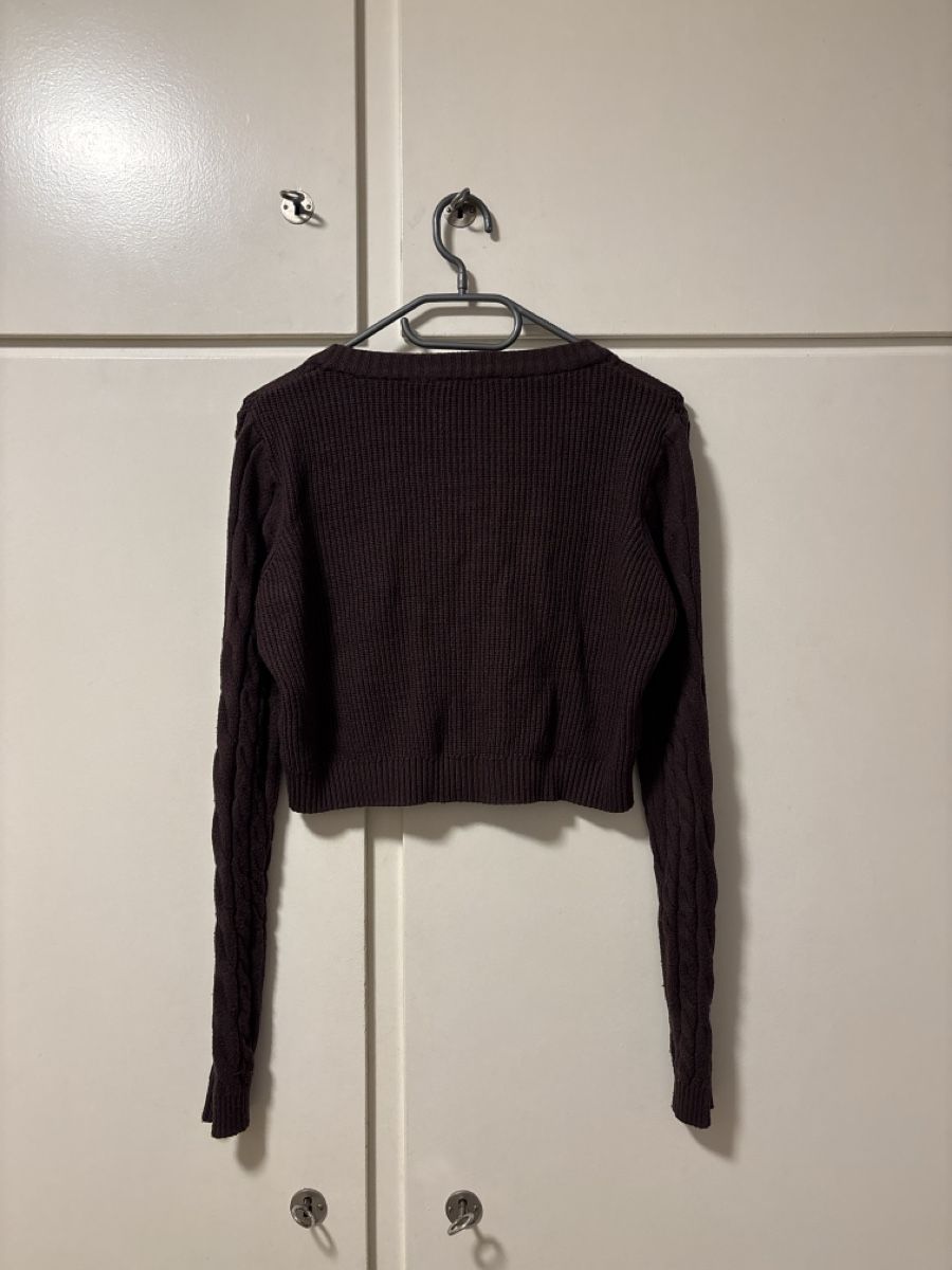 Maglioni & Felpe: Brown Cable Knit Cardigan – Usato da Basel venduto da Mig_Sil04 2