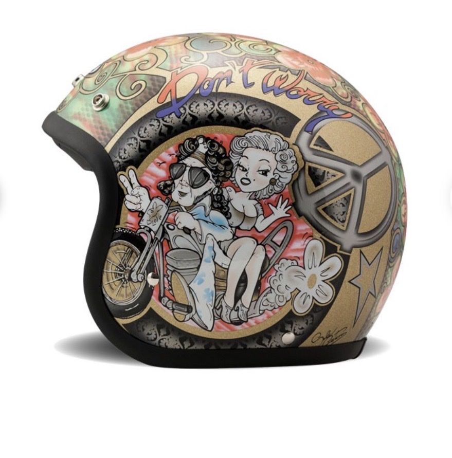 Caschi & visiere: DMD Helm - Harley / Vespa Eyecatcher! – Usato da Rorschach venduto da VE5PA