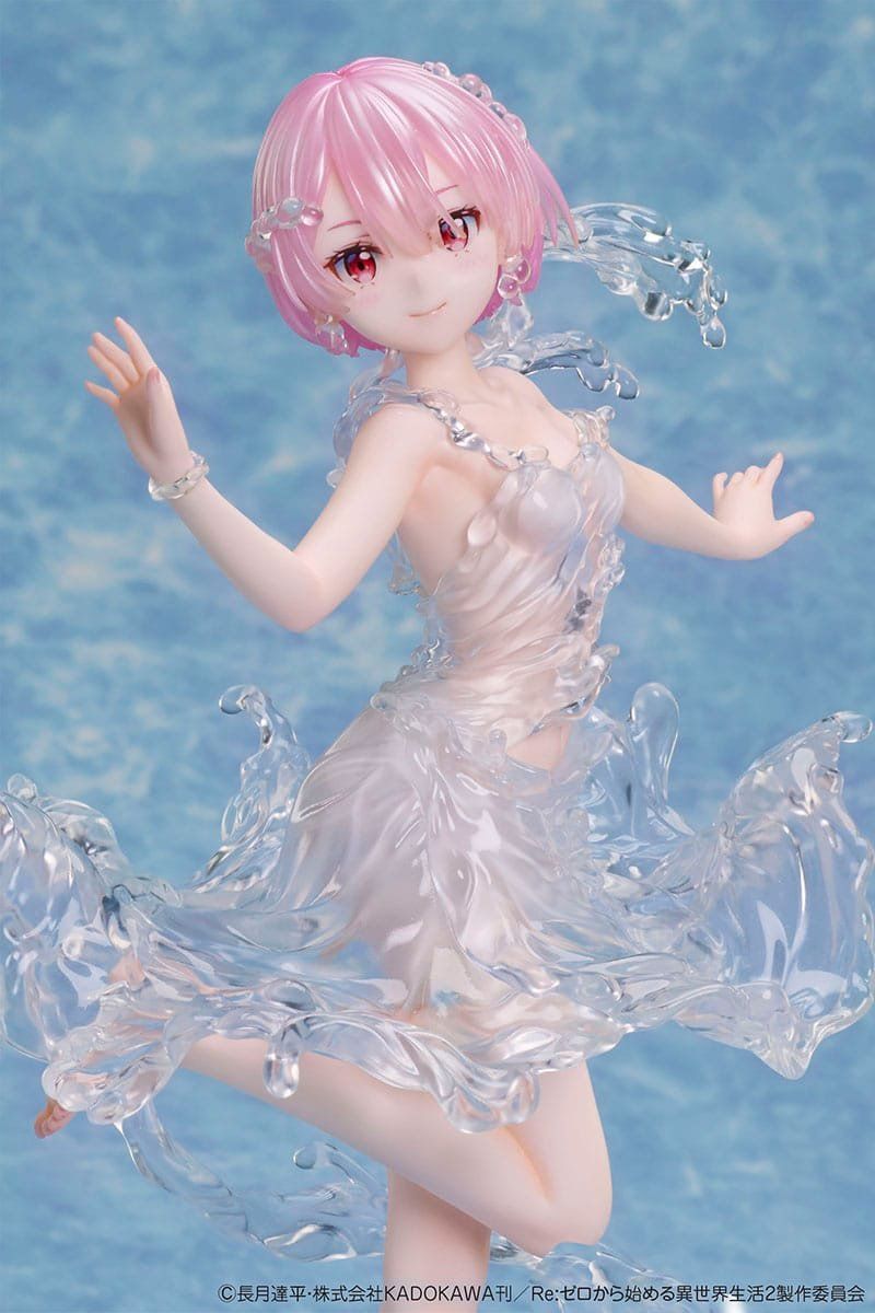 Statuette: Re:Zero 1/7 Ram Aqua Dress 23 cm – Nuovo e nell'imballaggio originale da St-Imier venduto da ATTAKSHOP 8