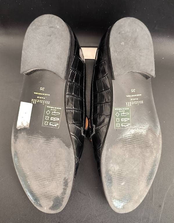 Scarpe da donna: Minelli Paris Damen Loafer  Kroko-Optik  Gr. 35. – Usato da Pully venduto da shulgin788 3