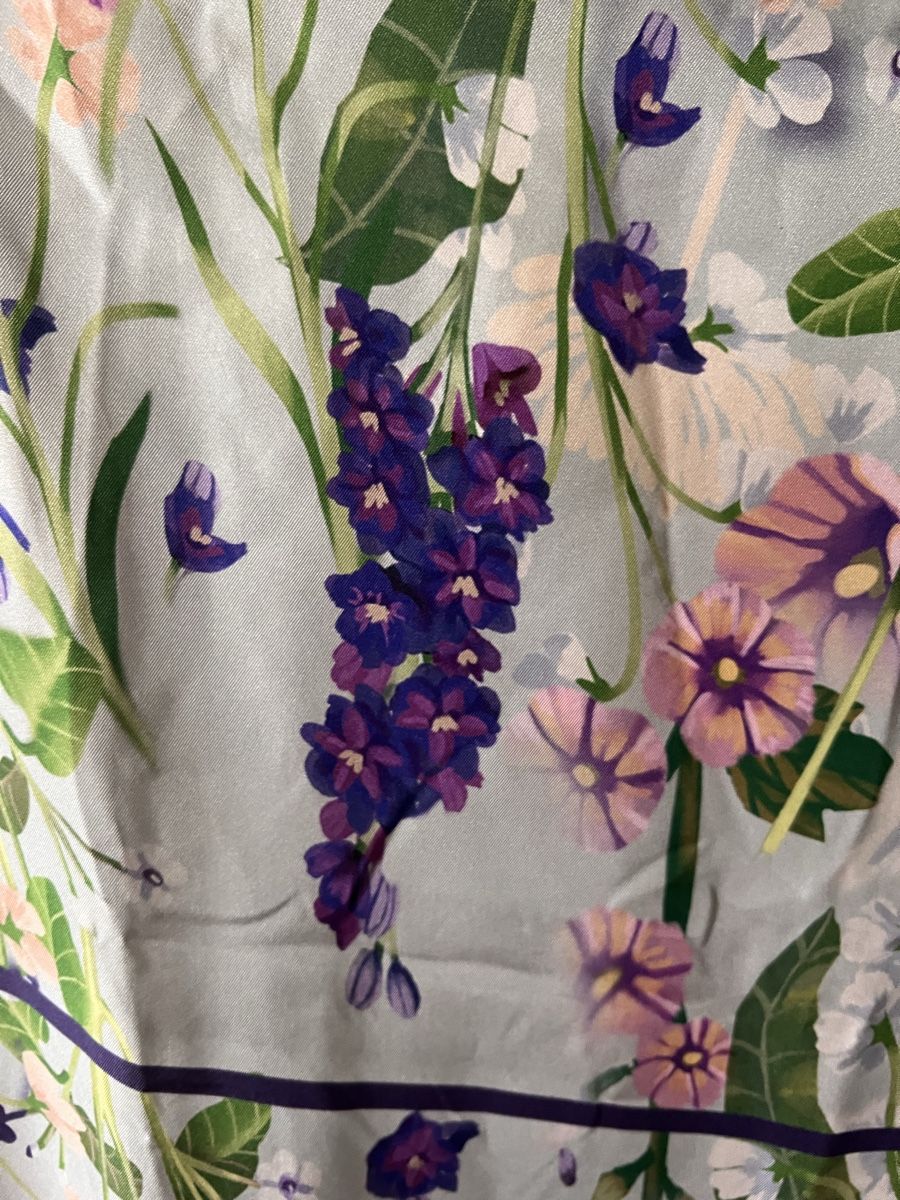 Marc Cain Foulard & Sciarpe: Schal Marc Cain, violett Töne, Seide – Usato da Solothurn venduto da Brini06 2