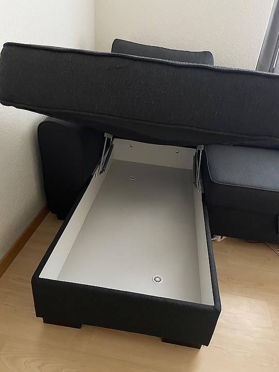Divani: Ecksofa ARCADE in dunkelgrauem Stoff – Usato da oensingen venduto da aarathana 4