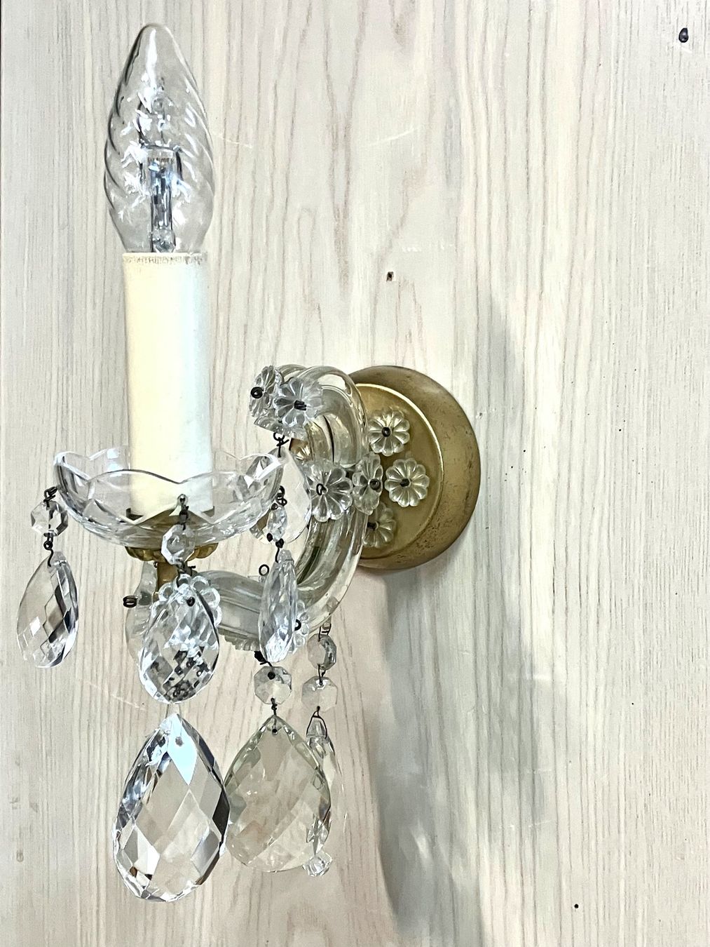 Lampade: Kristall Wandapplicken Paar – Usato da Horw venduto da luzernicus