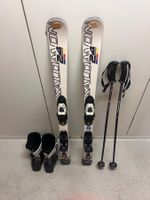 Salomon Kinder-Ski Set 110 cm komplett