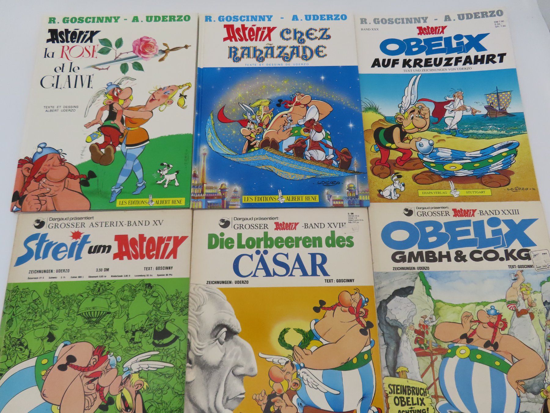 Comics: 30x Asterix Comic Sammlung – Gebraucht aus Reinach BL von WBZ-Flohmarkt 6