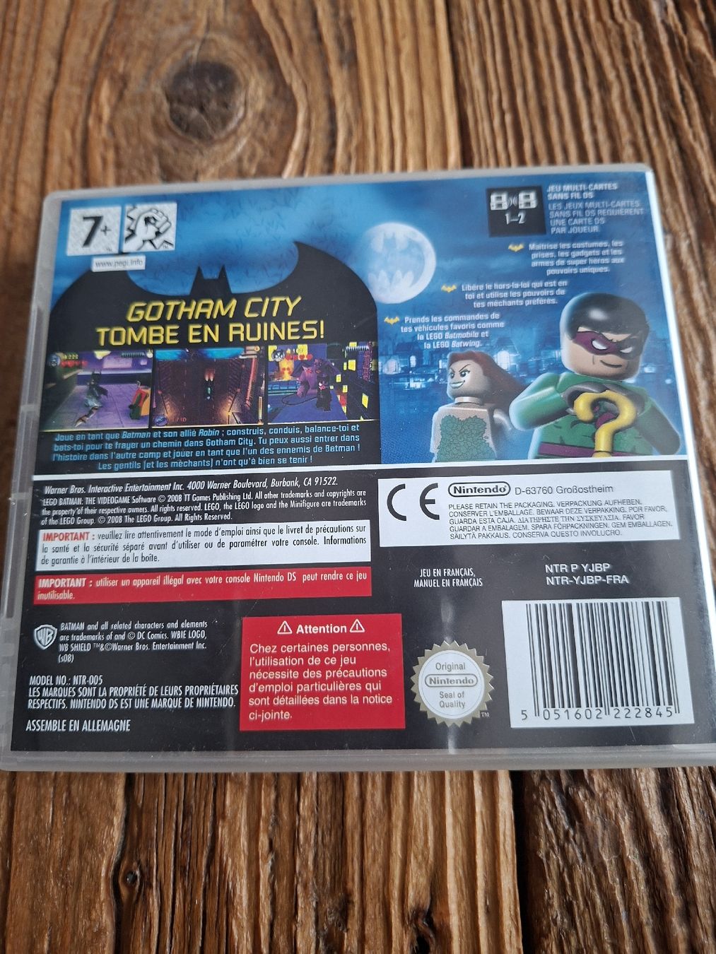 Nintendo Giochi: jeu Nintendo ds batman  – Usato da Chavannes-de-Bogis venduto da senator635 2