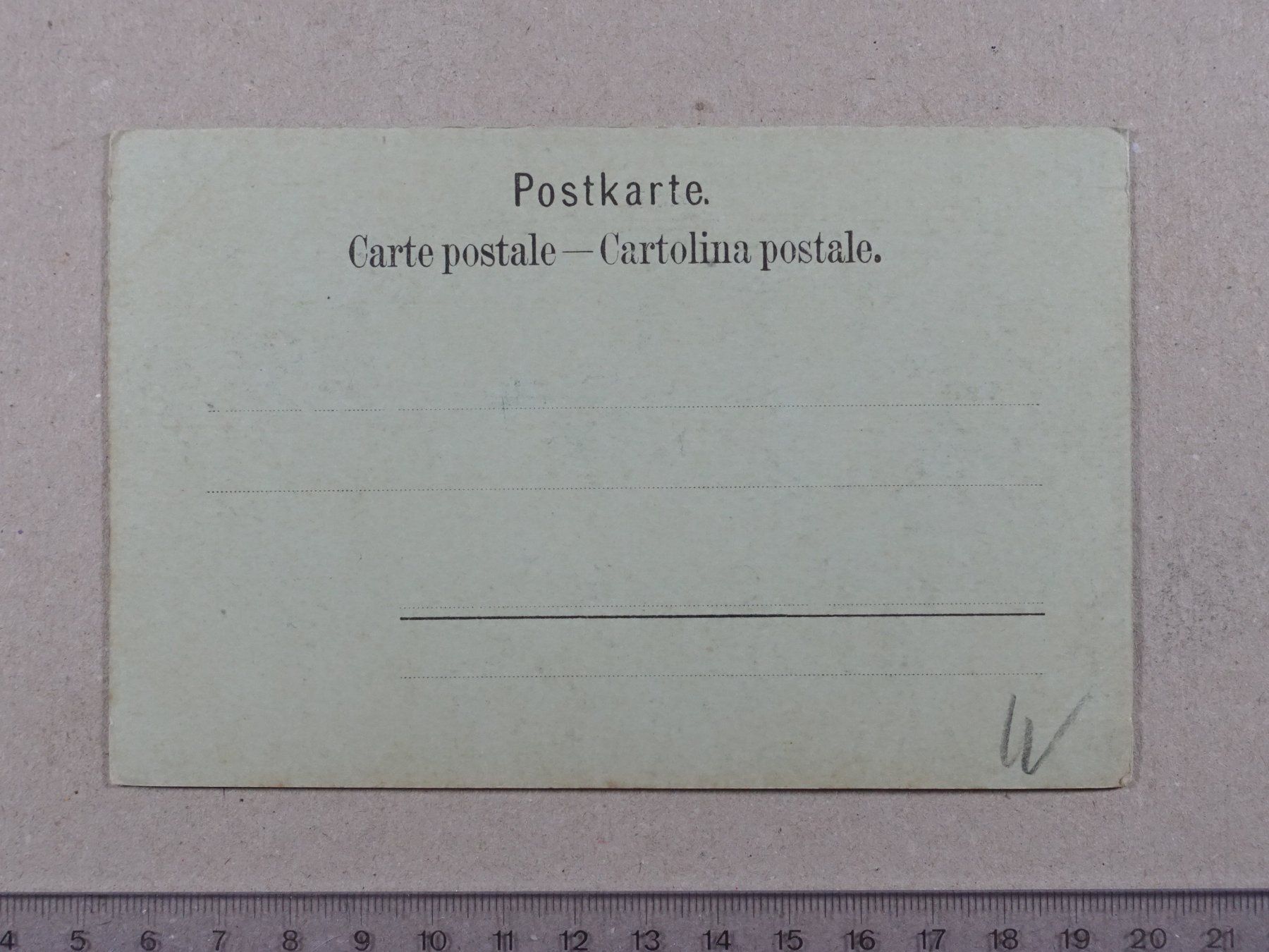 Cartoline postali: Interlaken – Usato da Lenzburg venduto da fh1 1