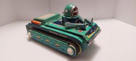 Jouet en tole à batterie, "Space Tank" 1970s
