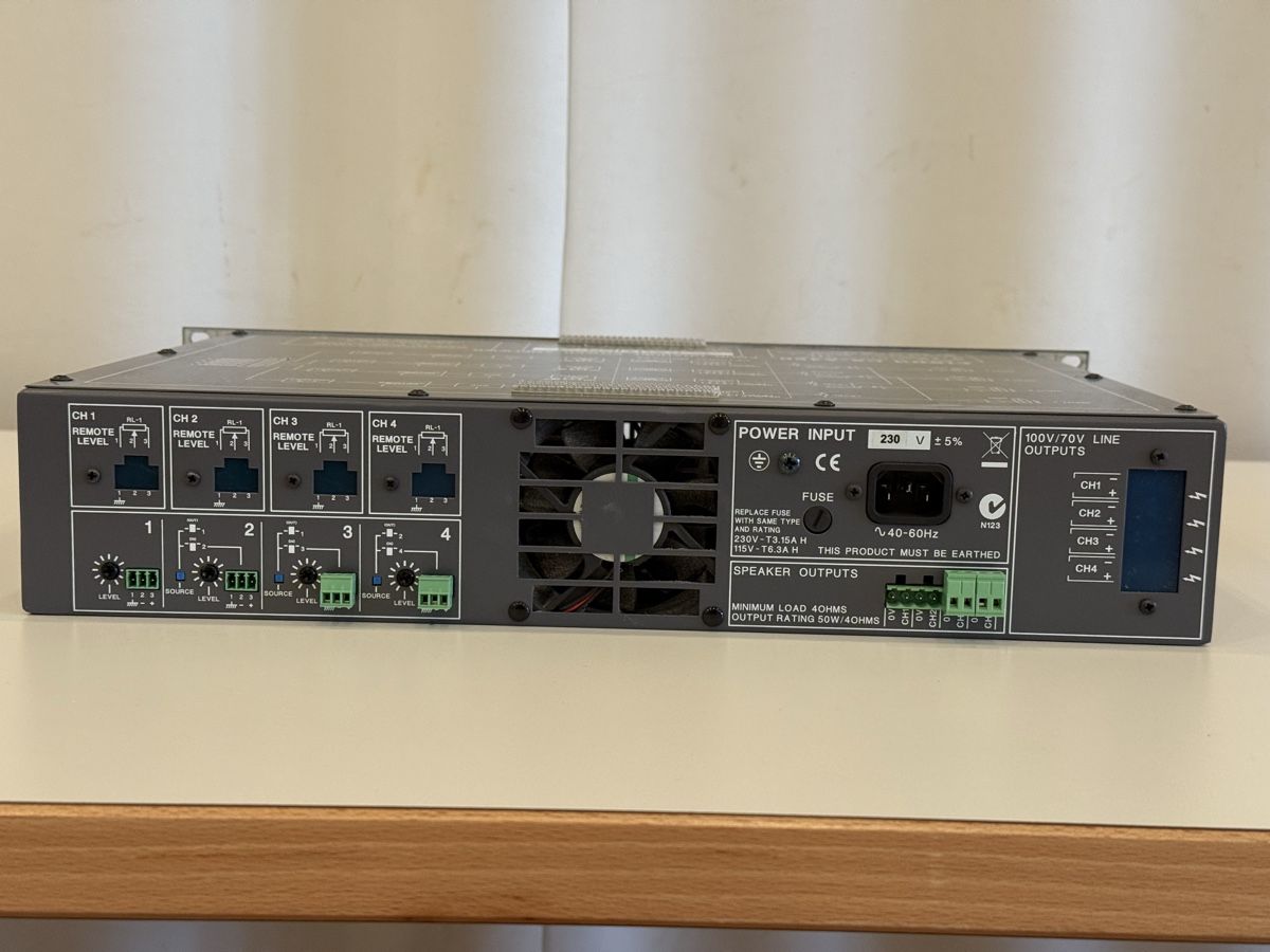Amplificatori: Cloud CX-A450 Four Channel Power Amplifier – Usato da Cham venduto da Gubfan 2