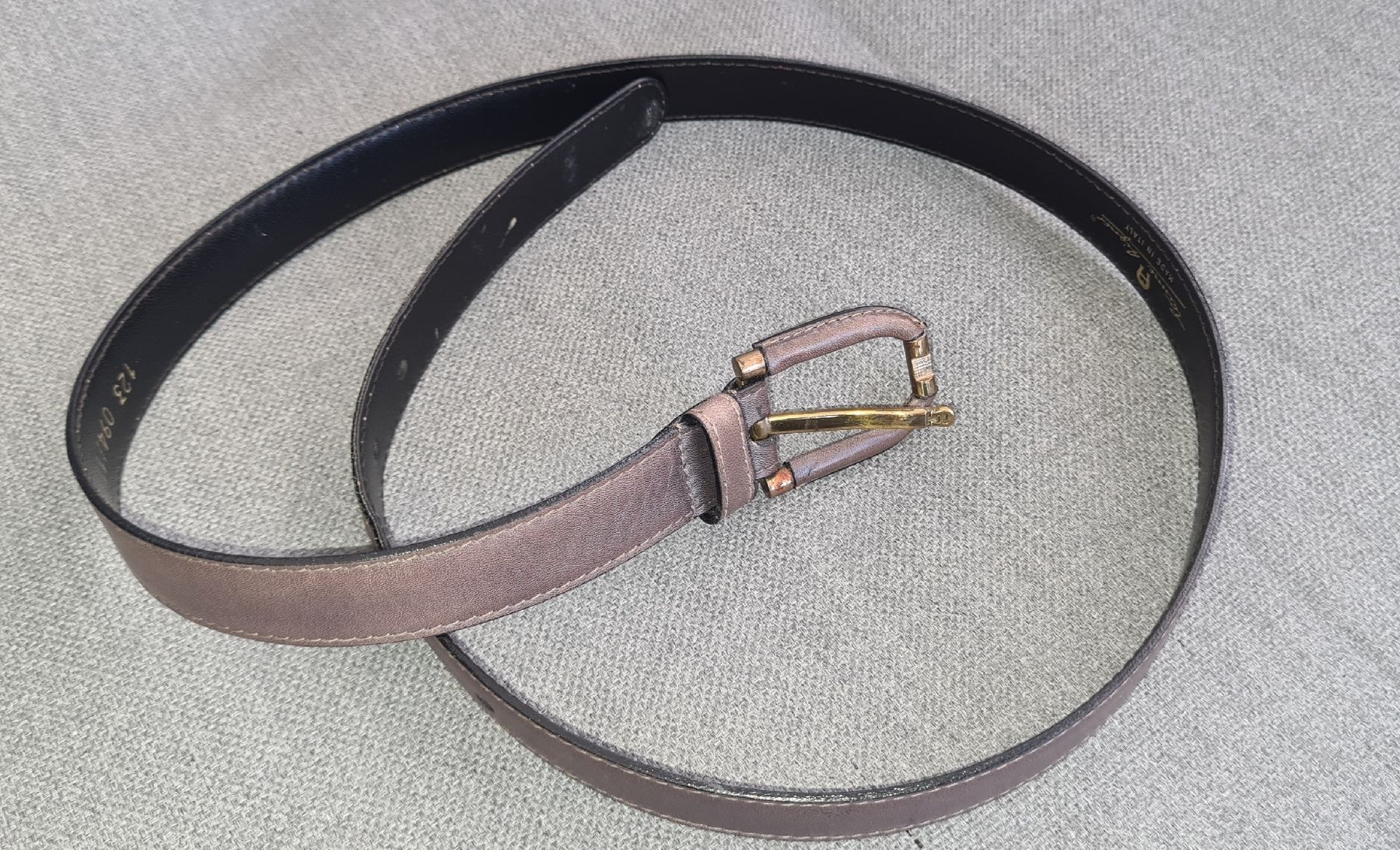 Aigner Cinture: Aigner Vintage Ledergürtel – Usato da Nebikon venduto da Draga25 1