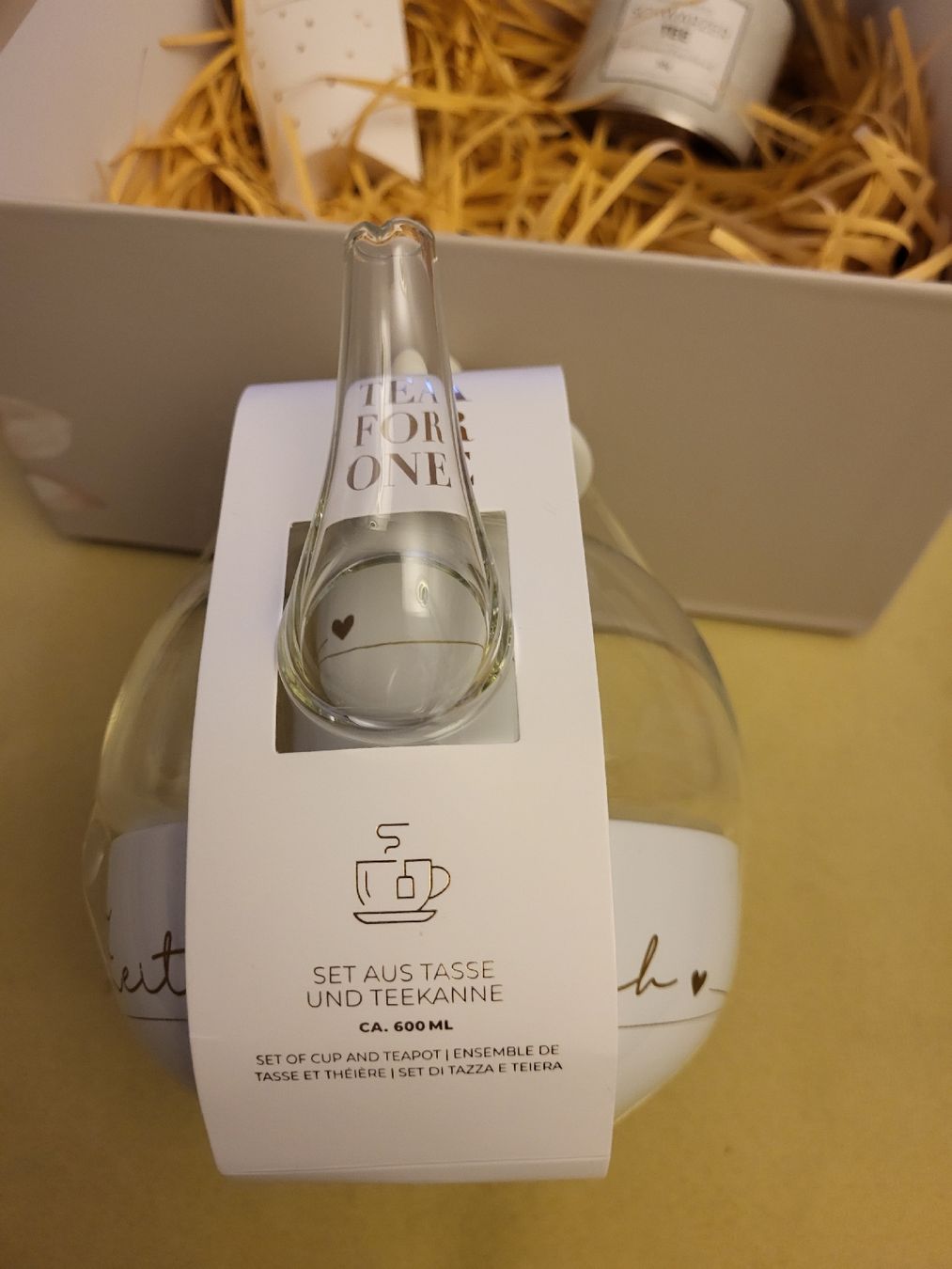 Teekannen: Teekanne Set "Zeit für Dich" Geschenkbox – Neu und originalverpackt aus Winterthur von GAM90 3