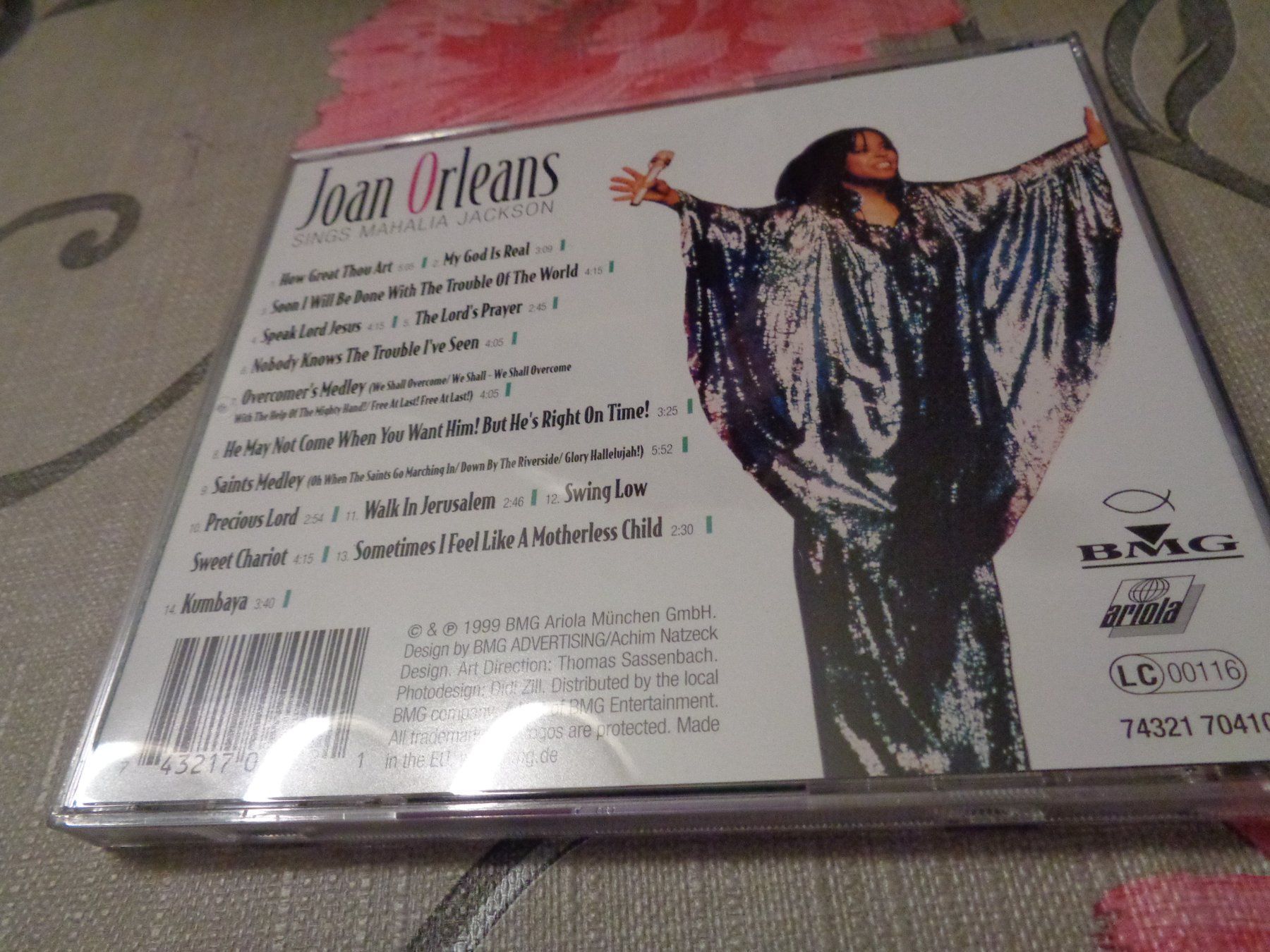 CDs: Joan Orleans - Sings Mahalia Jackson CD – Gebraucht aus Olten von Disc-Ausverkauf 1
