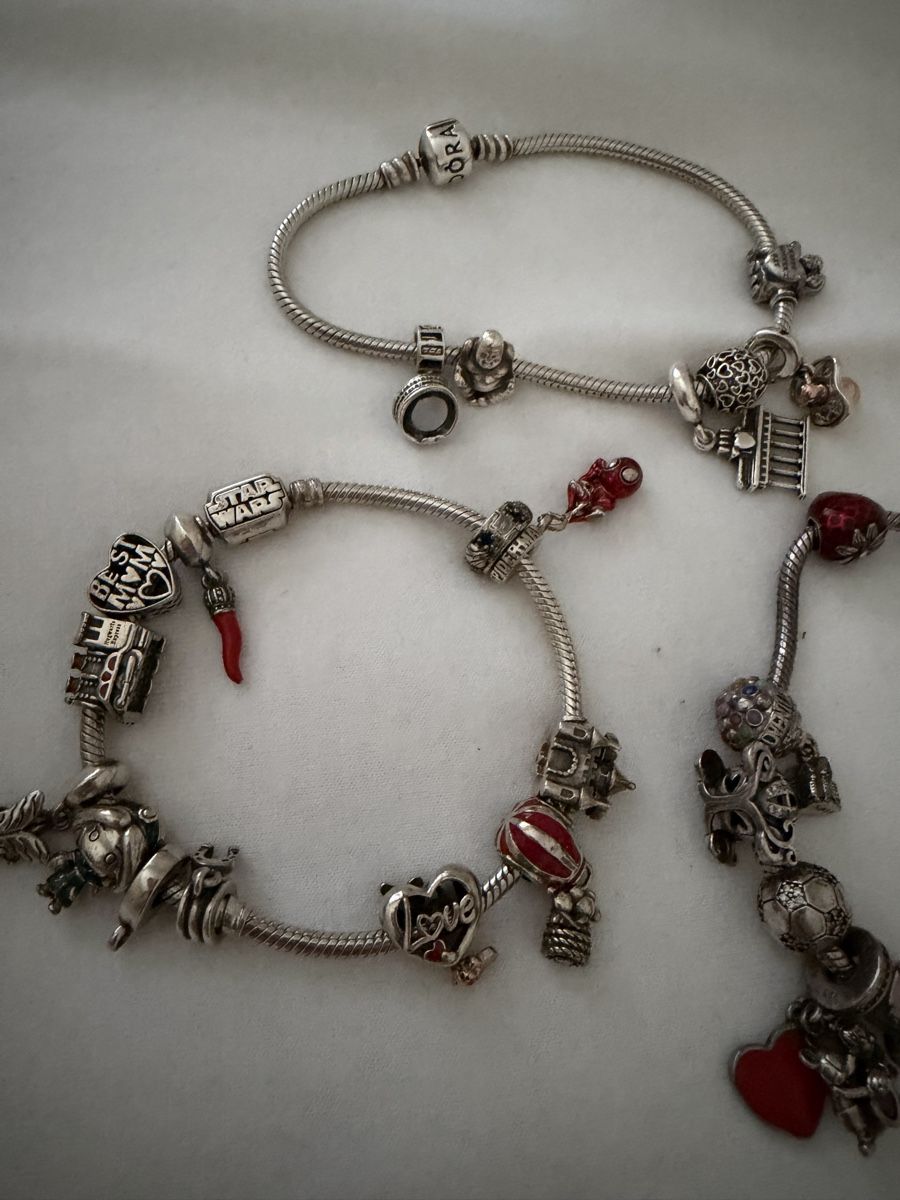 Pandora Bracelets: 3 Pandora Armbands mit Charme  – D'occasion à Allschwil par Figidindia 2