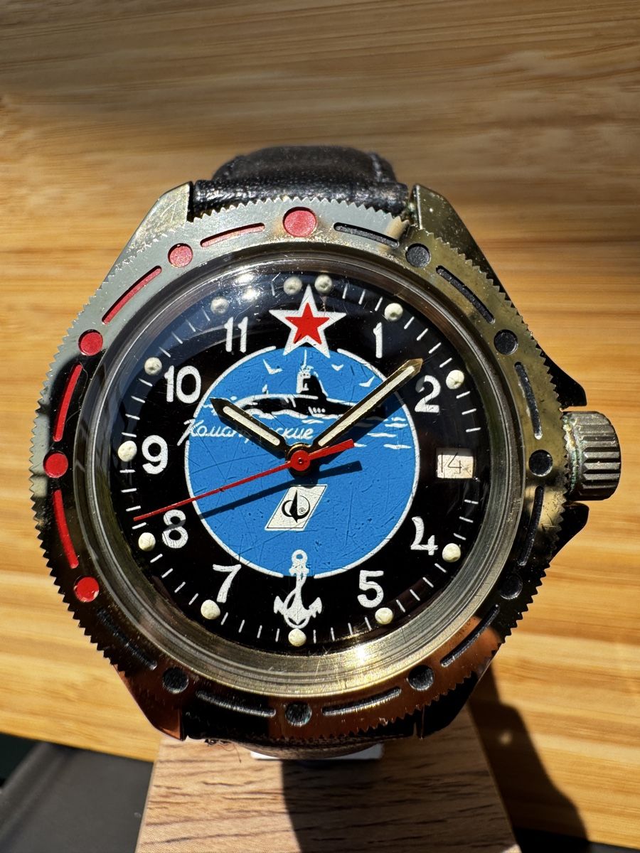 Vostok Orologi: Vintage Vostok - Submarine Design – Usato da Zollikofen venduto da Comcast 3