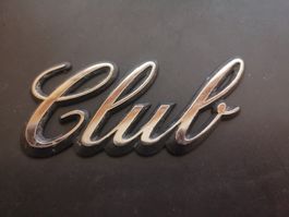 Club ( Opel) Emblem Schriftzug