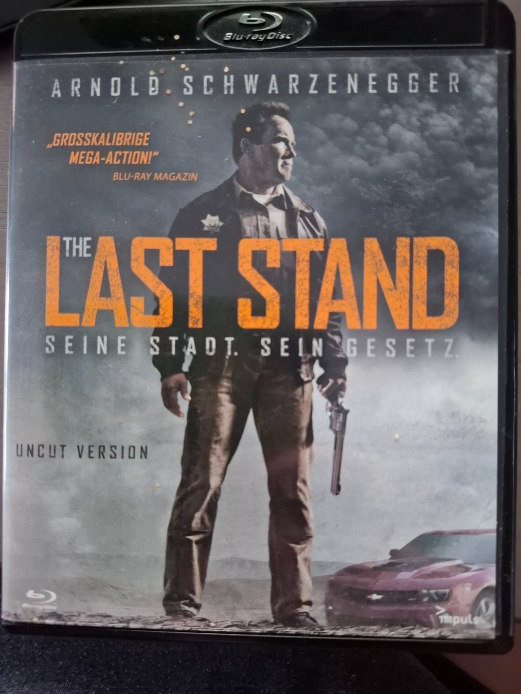 Alle DVDs: Blu-ray - The last stand mit Arnold Schwarzenegger, uncut – Gebraucht aus Eiken von Lashar