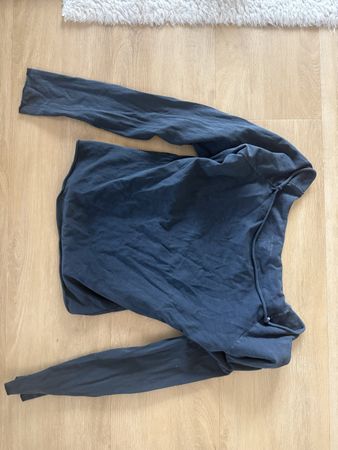 Damen Langarmshirt Brandy Melville Grau Grösse M Zustand gut