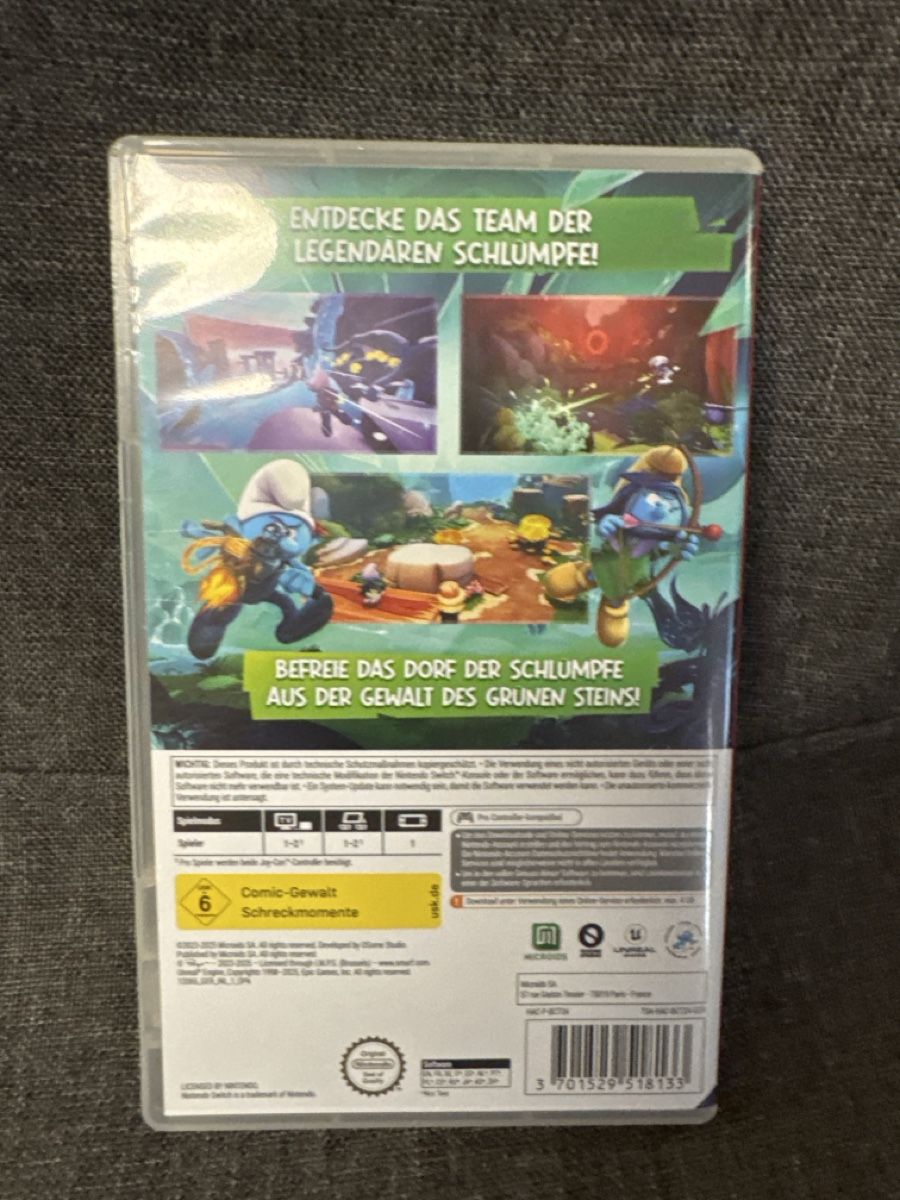 Nintendo Giochi: Die Schlümpfe 2 Nintendo Switch Spiel Downloadcode – Nuovo (secondo la descrizione) da Lohn SH venduto da FourOnePiece_4 1