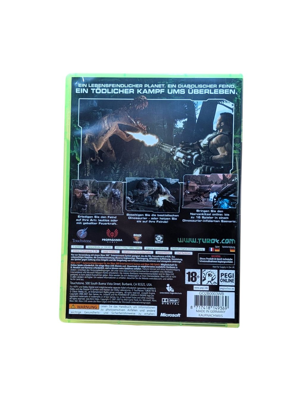 Microsoft Giochi: Turok Xbox 360 – Usato da Domat/Ems venduto da IsseldorsShop 1
