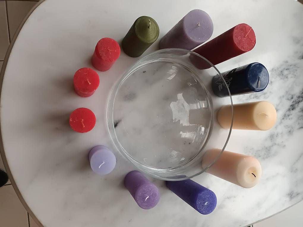 Ciotole: Glasschale mit Kerzen – Usato da Dübendorf venduto da Fracla1 2