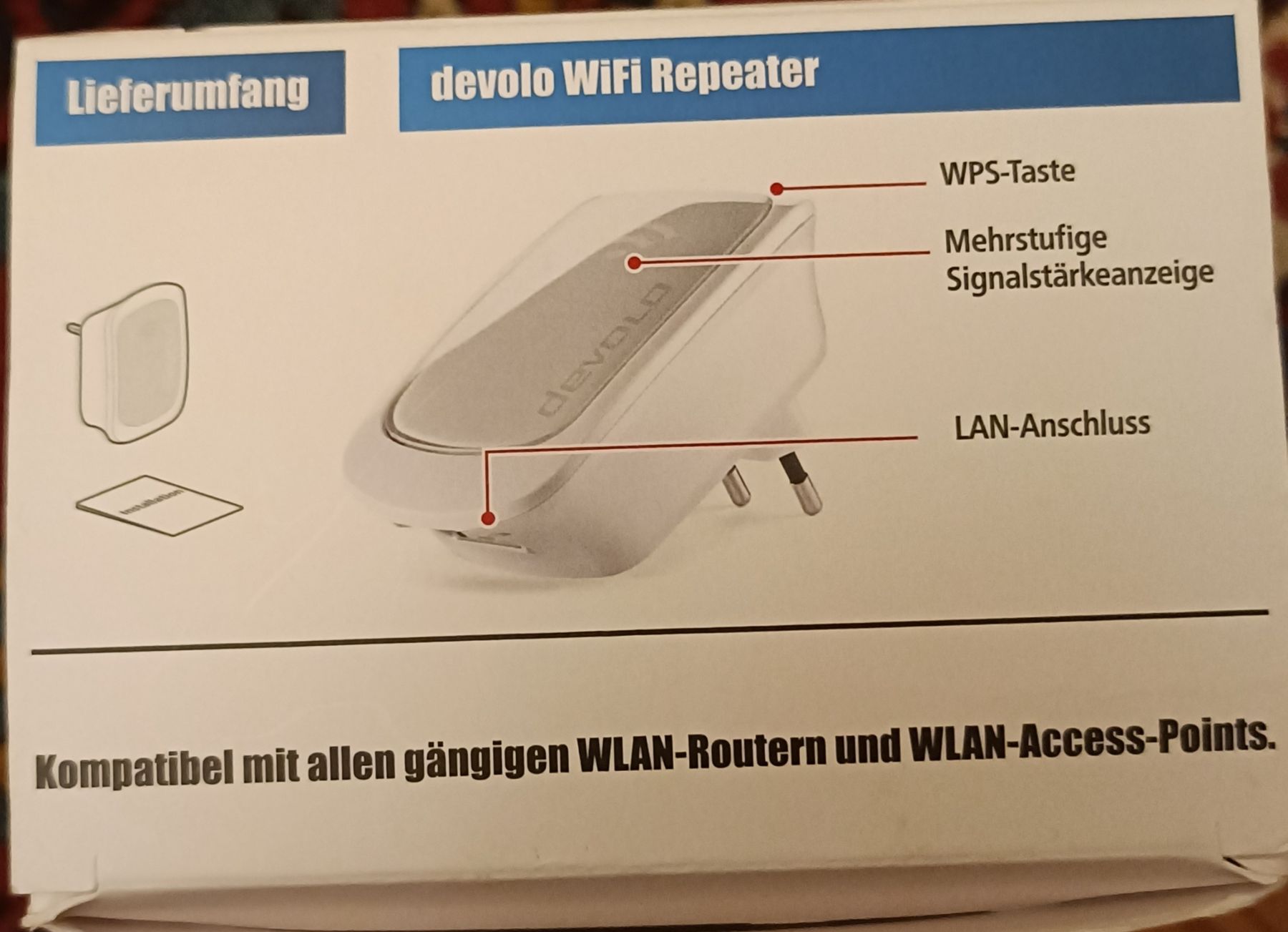 Devolo WiFi: Ripetitore WiFi Devolo – Nuovo e nell'imballaggio originale da Lugano venduto da riccardo012 3