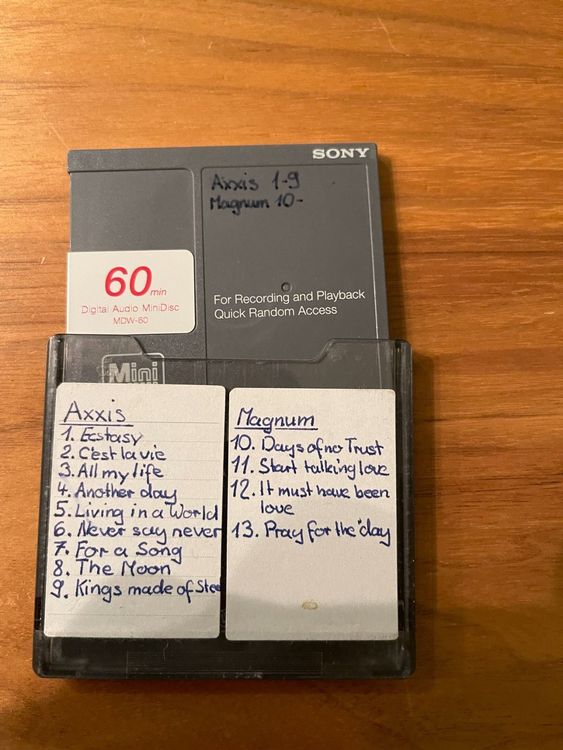 Sony Minidisc Kaufen auf Ricardo
