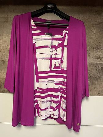 2-in-1-Shirt von Ulla Popken, Grösse 50/52