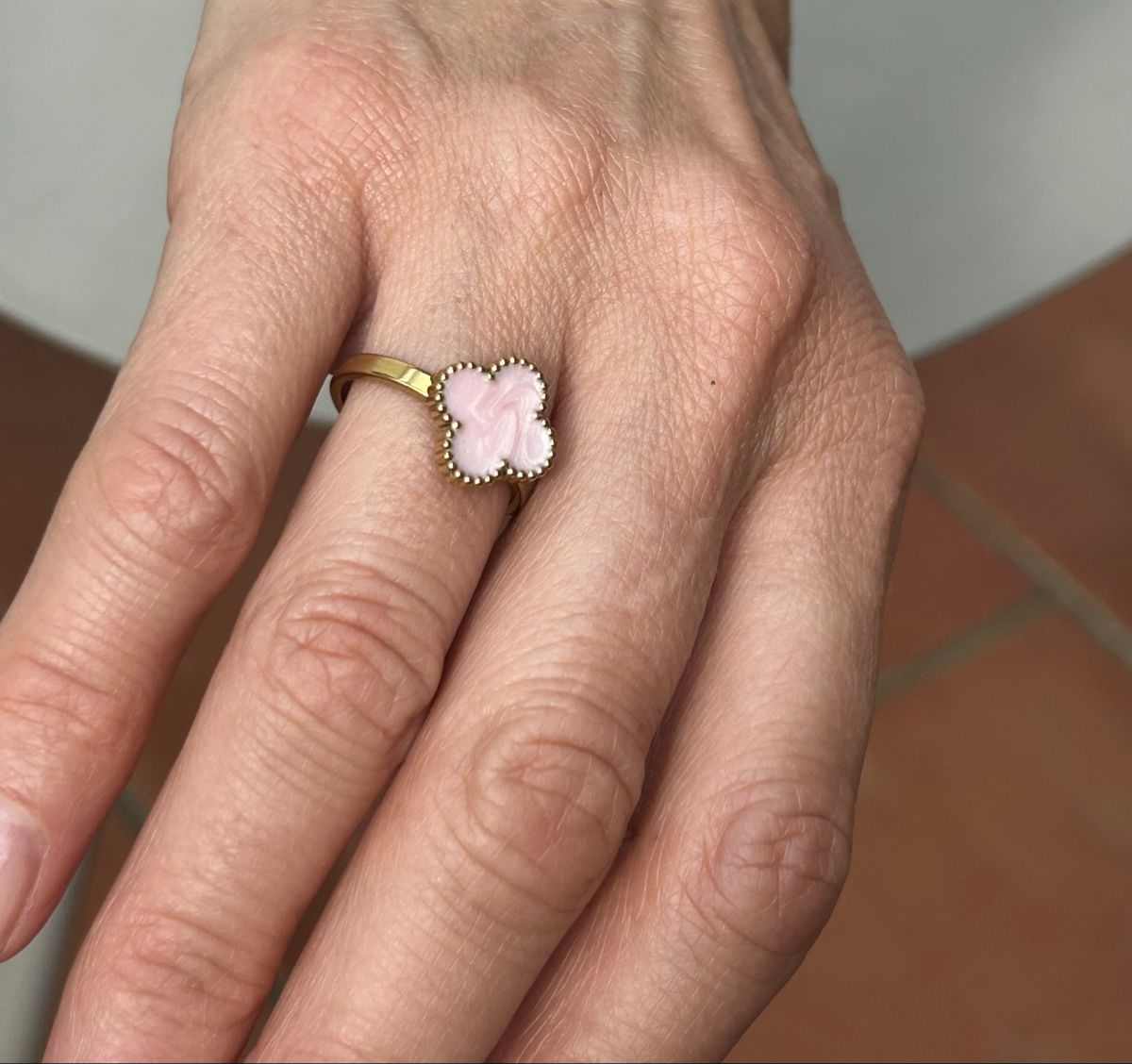 Anelli: Fingerring Blume Rosé – Nuovo (secondo la descrizione) da Möhlin venduto da seerose6 7