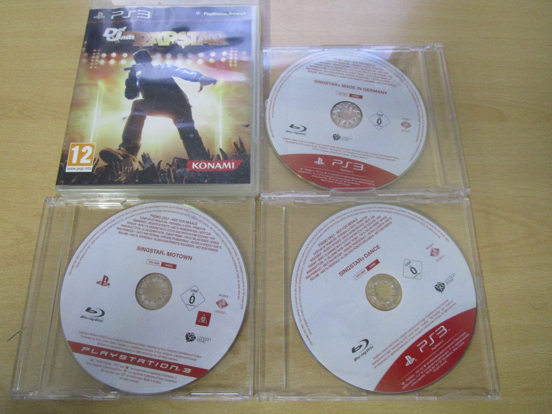 Sony Giochi: Singstar + DefJam Rapstar inkl .Micros Playstation 3 PS3 – Usato da Goldau venduto da agestuffer 2