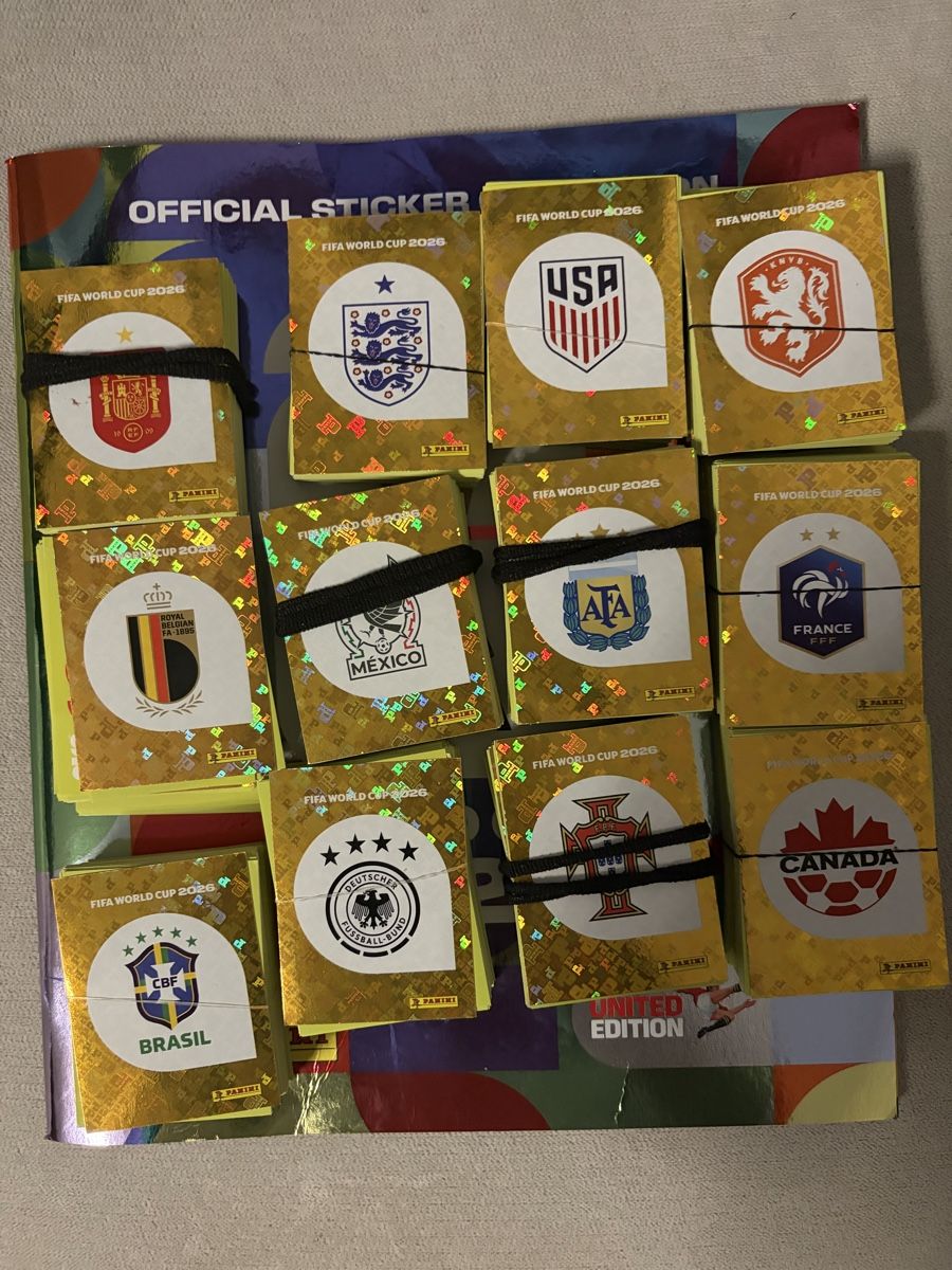 Panini Sammelbilder & Trading cards: FIFA World Cup 2026 Stickers Panini Komplett  – Gebraucht aus Zürich von Marbosa