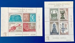 1975 Spanien - Spanische Goldschmieden Block 19-20 **
