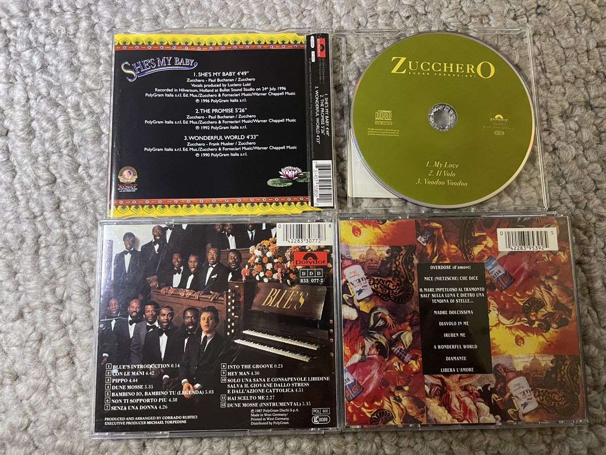 CD: 3x Zucchero  – Usato da Reinach AG venduto da trigger7811 2