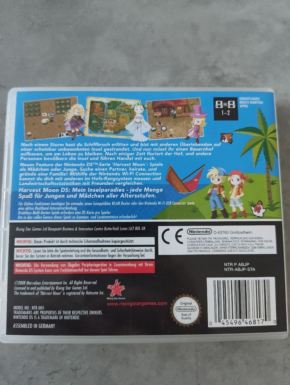 Nintendo Giochi: Harvest Moon - Mein Inselparadies - Nintendo DS – Nuovo (secondo la descrizione) da Giswil venduto da zxonai 2