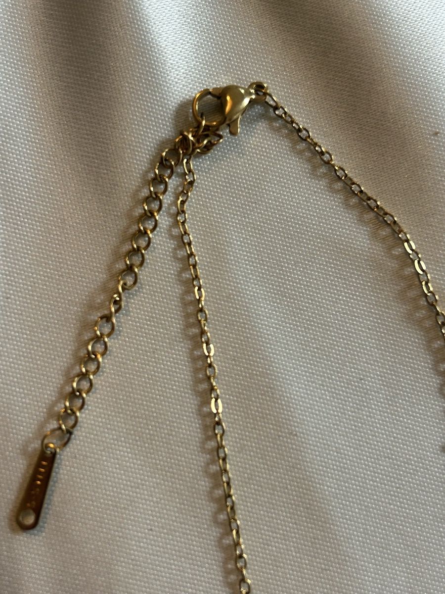 Catenine: Kette mit Edelstahlanhänger V verstellbar – Nuovo (secondo la descrizione) da Bern venduto da FreitagsSachen22 3