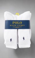 POLO Ralph Lauren Socken 6er-Pack Weiss Herren Gr. 39–47 NEU