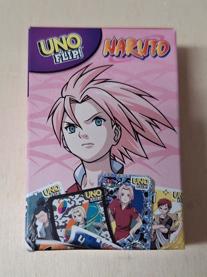 Mattel Giochi: UNO Flip! - Naruto – Nuovo e nell'imballaggio originale da Sisseln AG venduto da murmi83