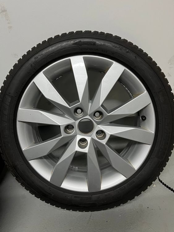 4x Skoda Octavia Winterkompletträder Michelin 205/50R17 | Kaufen auf ...