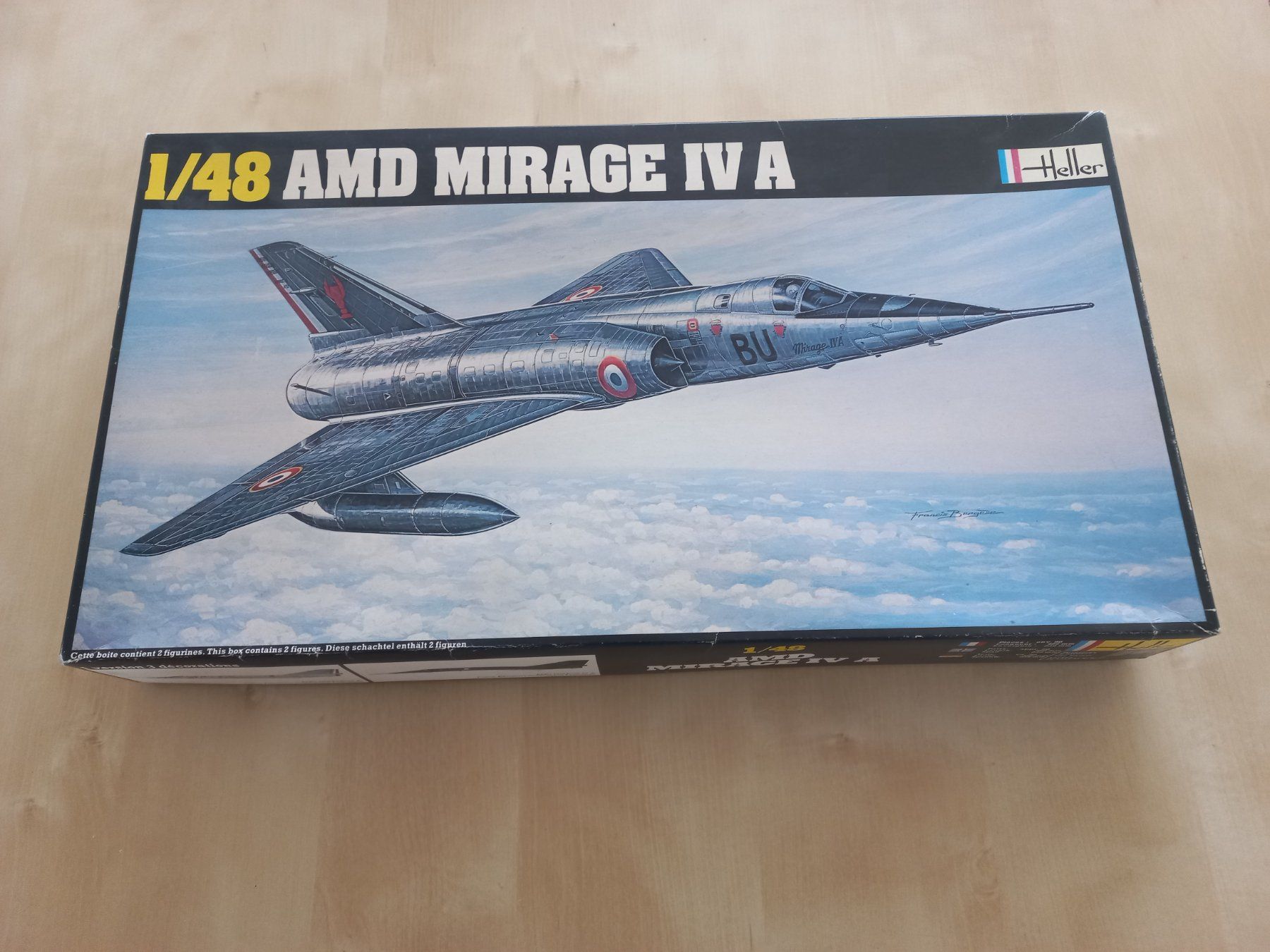 Kit di costruzioni: AMD MIRAGE IV A  (1/48) - HELLER – Nuovo (secondo la descrizione) da Tann venduto da hoesli4