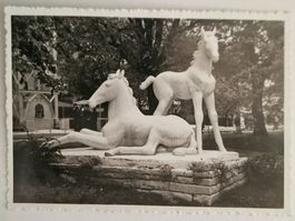 Landesausstellung 1939 Zürich  Riesbach Plastik von Zonini