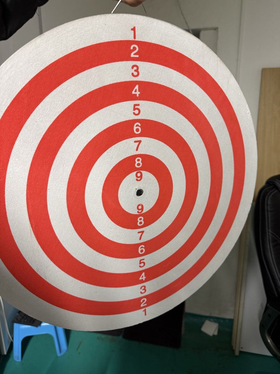 Bogenschiessen: Dartscheibe mit 4 Dartpfeilen – Neu (gemäss Beschreibung) aus Spreitenbach von dan_xz6t 1