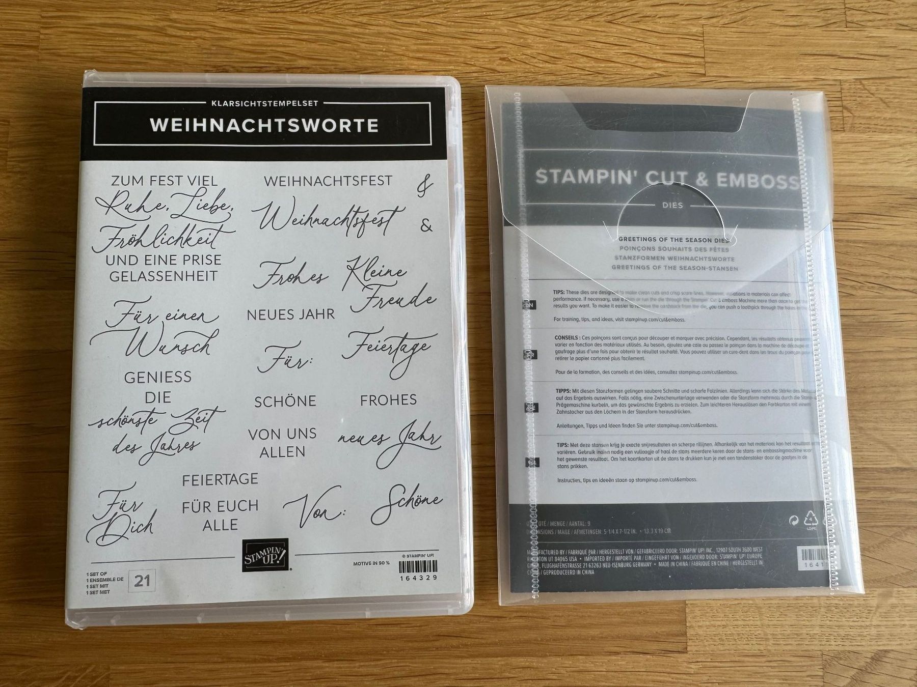 Stampin' up! Timbri: Stempelset "Weihnachtsworte" von Stampin Up / A – Usato da Neukirch (Egnach) venduto da muolen