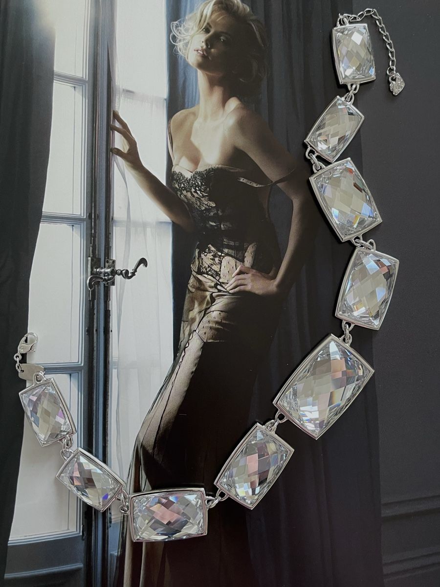 Swarovski Catenine: Swarovski Statement-Halskette  Marke: Swarovski – Nuovo (secondo la descrizione) da Winkel venduto da Glamour-Style 5