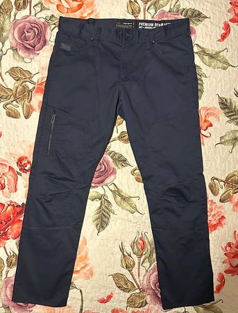 Pantalon bleu foncé Angelo Litrico ? W34 L32 (M)