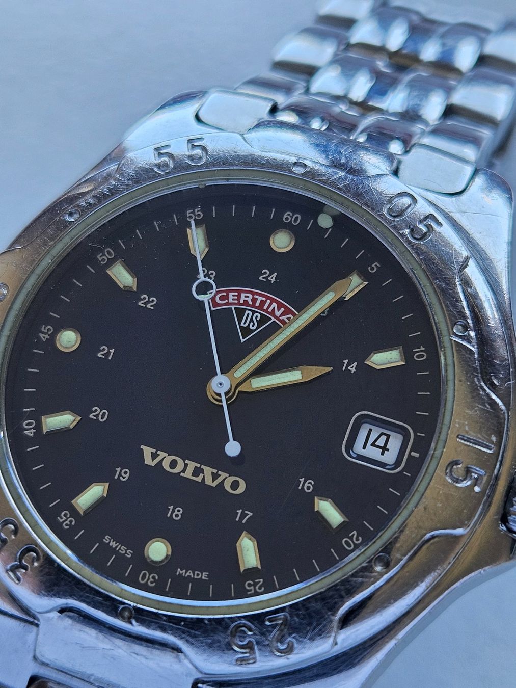 Certina Orologi: 499 Certina DS Volvo Date Quartz – Usato da Berikon venduto da mmm21 3
