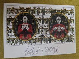 Gilbert & George- Künstler - handsigniert