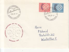 Sonderstempel S. 487/lV Montreux 1959