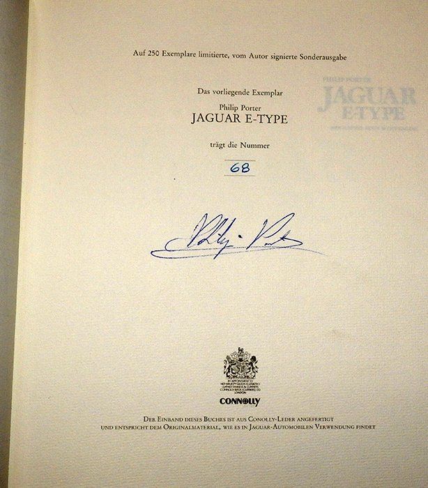 Libri: JAGUAR E-TYPE BIOGRAPHIE EINES SPORTWAGENS – Usato da Trübbach venduto da Samaky 1